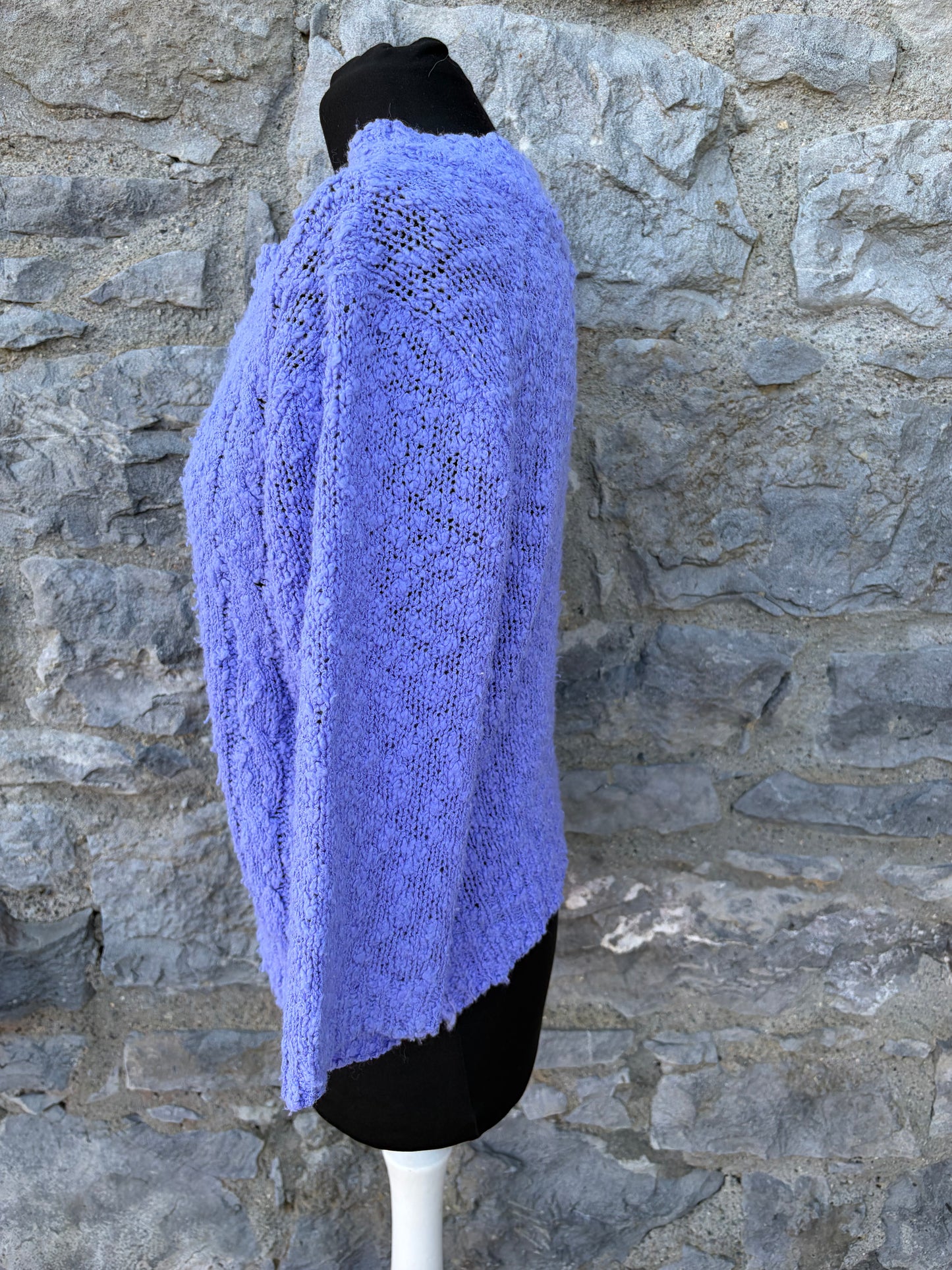80s purple jumper uk 10-12