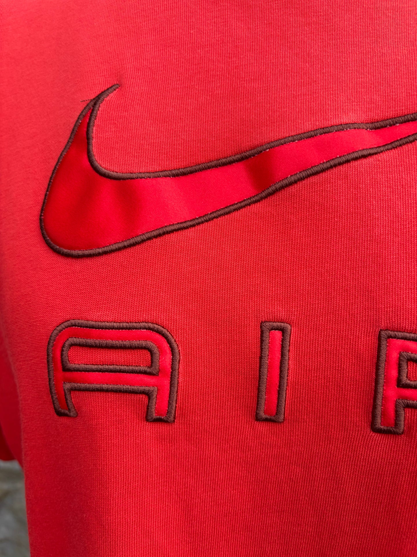 Relaxed red T-shirt uk 12-14