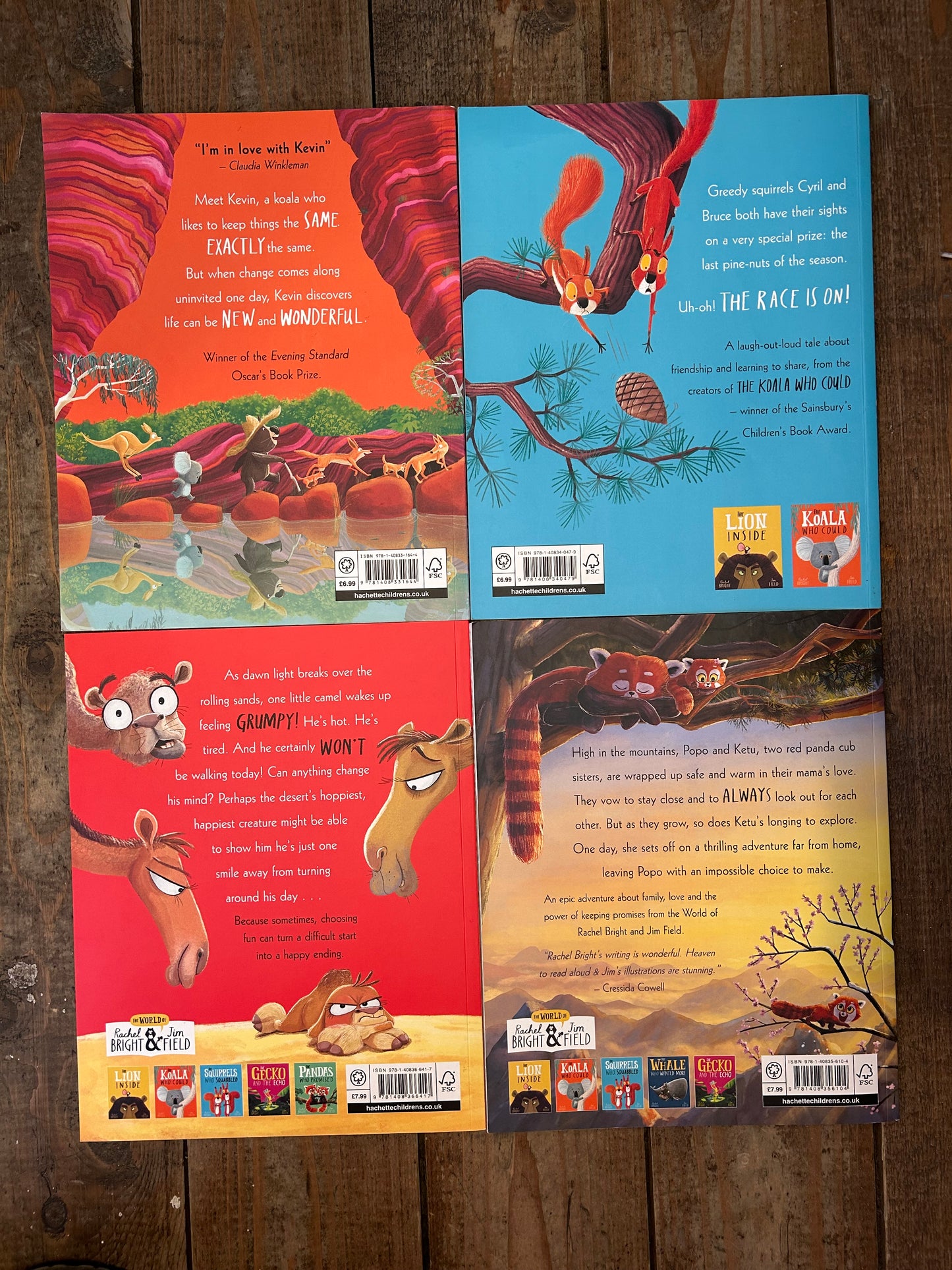 Rachel Bright book set