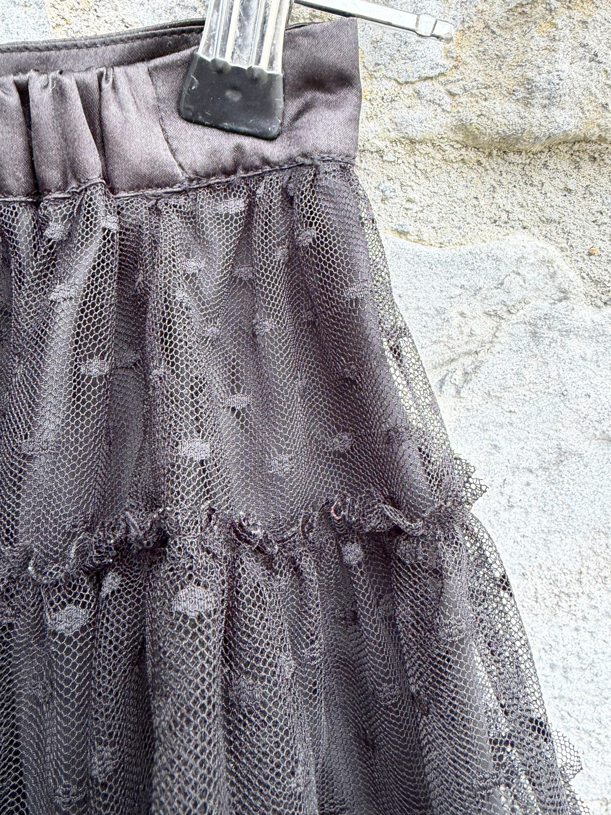 Black tulle skirt  5y (110cm)