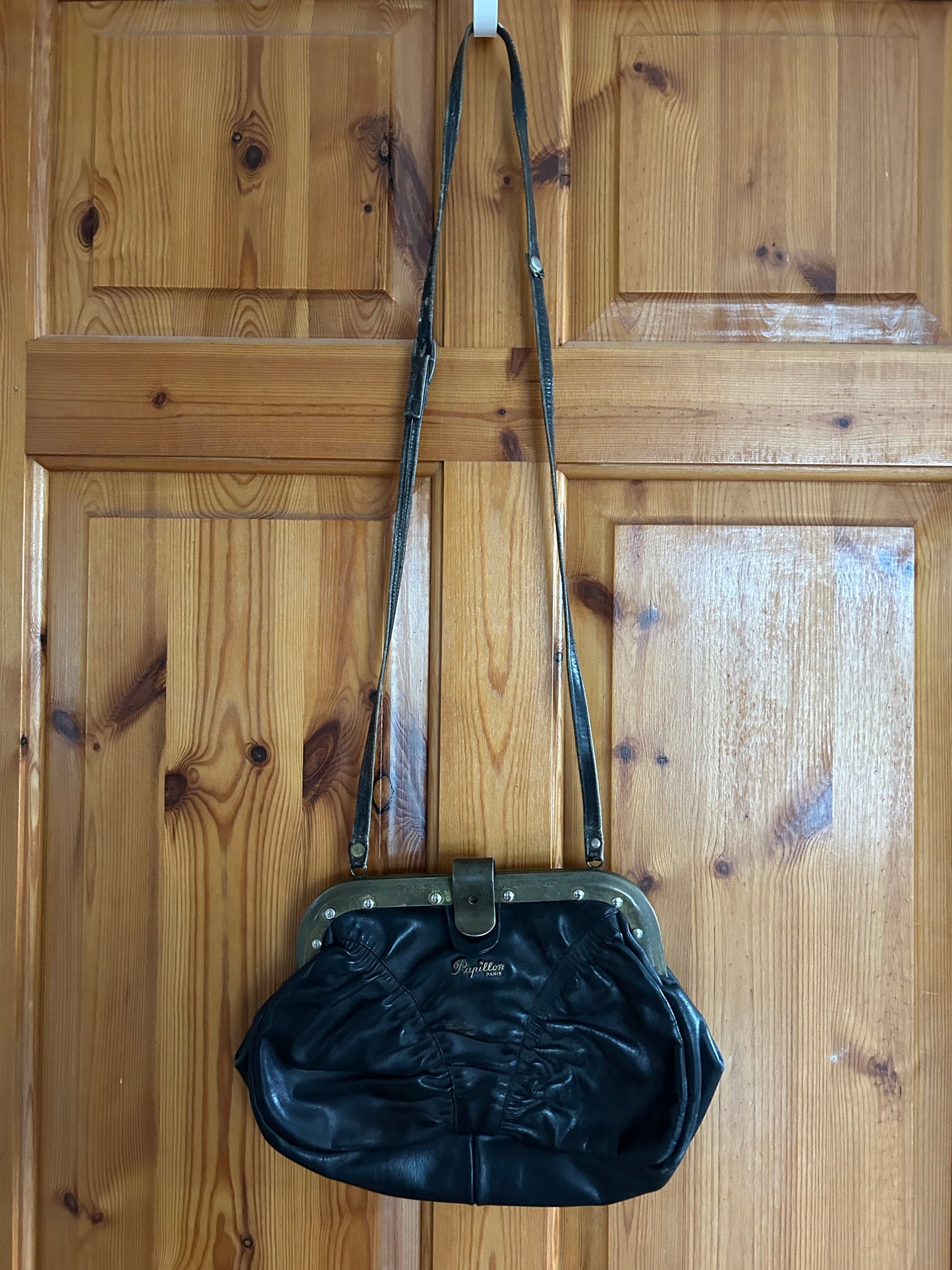 Black purse bag