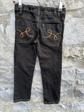 Load image into Gallery viewer, Black jeans  5-6y (110-116cm)
