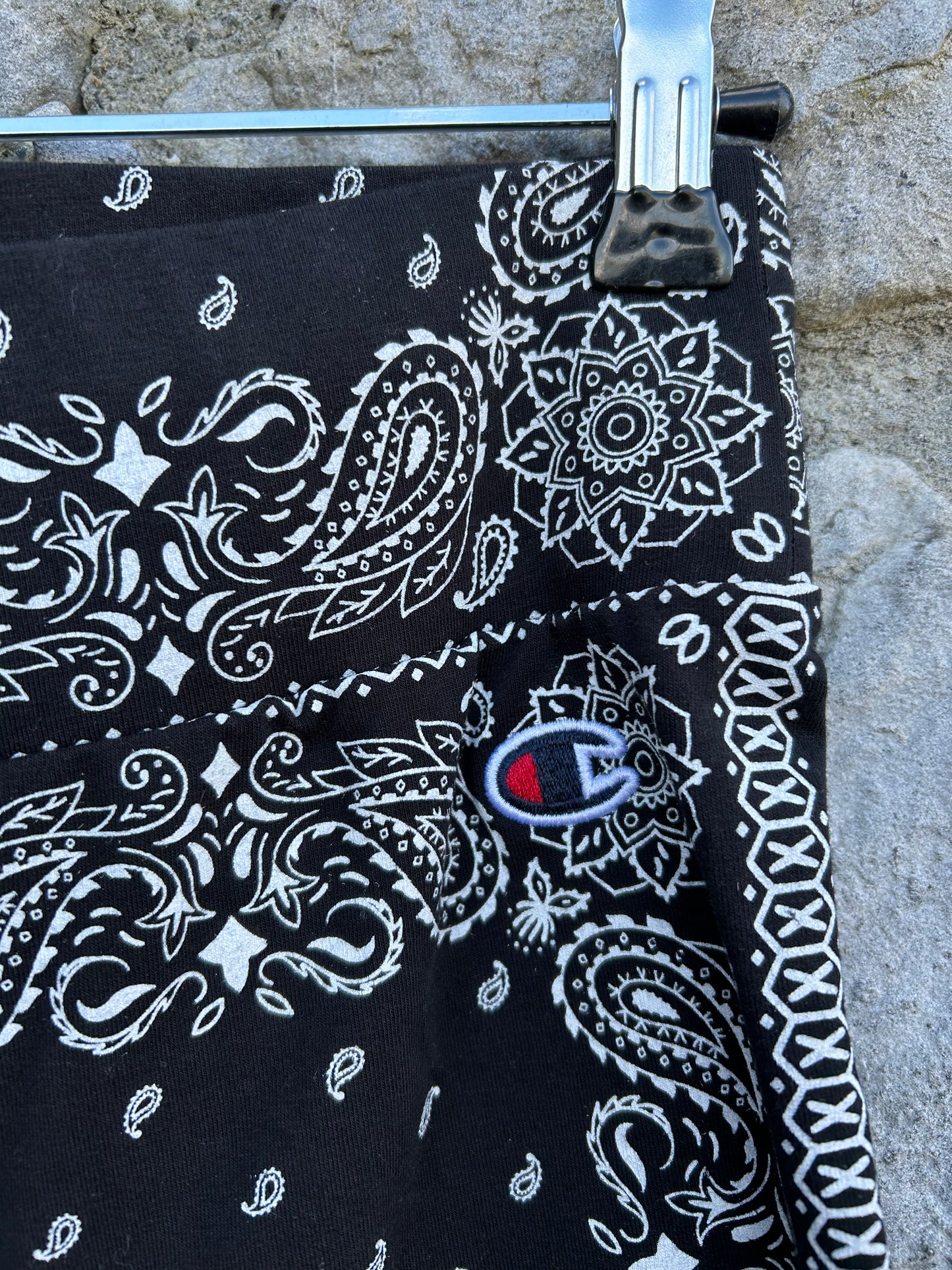 Paisley&mandalas cyclist shorts uk 12