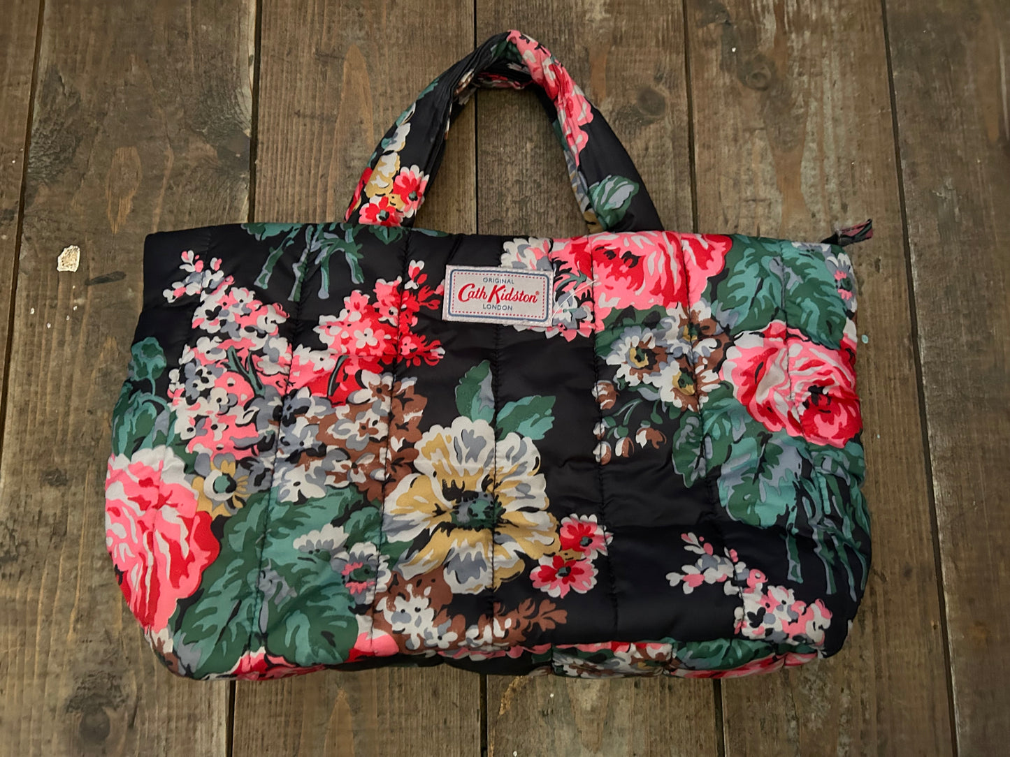 Floral padded bag