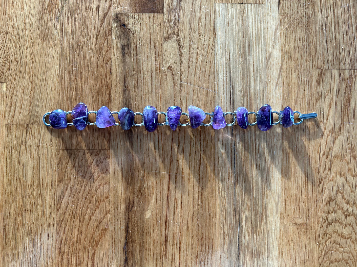 Amethyst bracelet