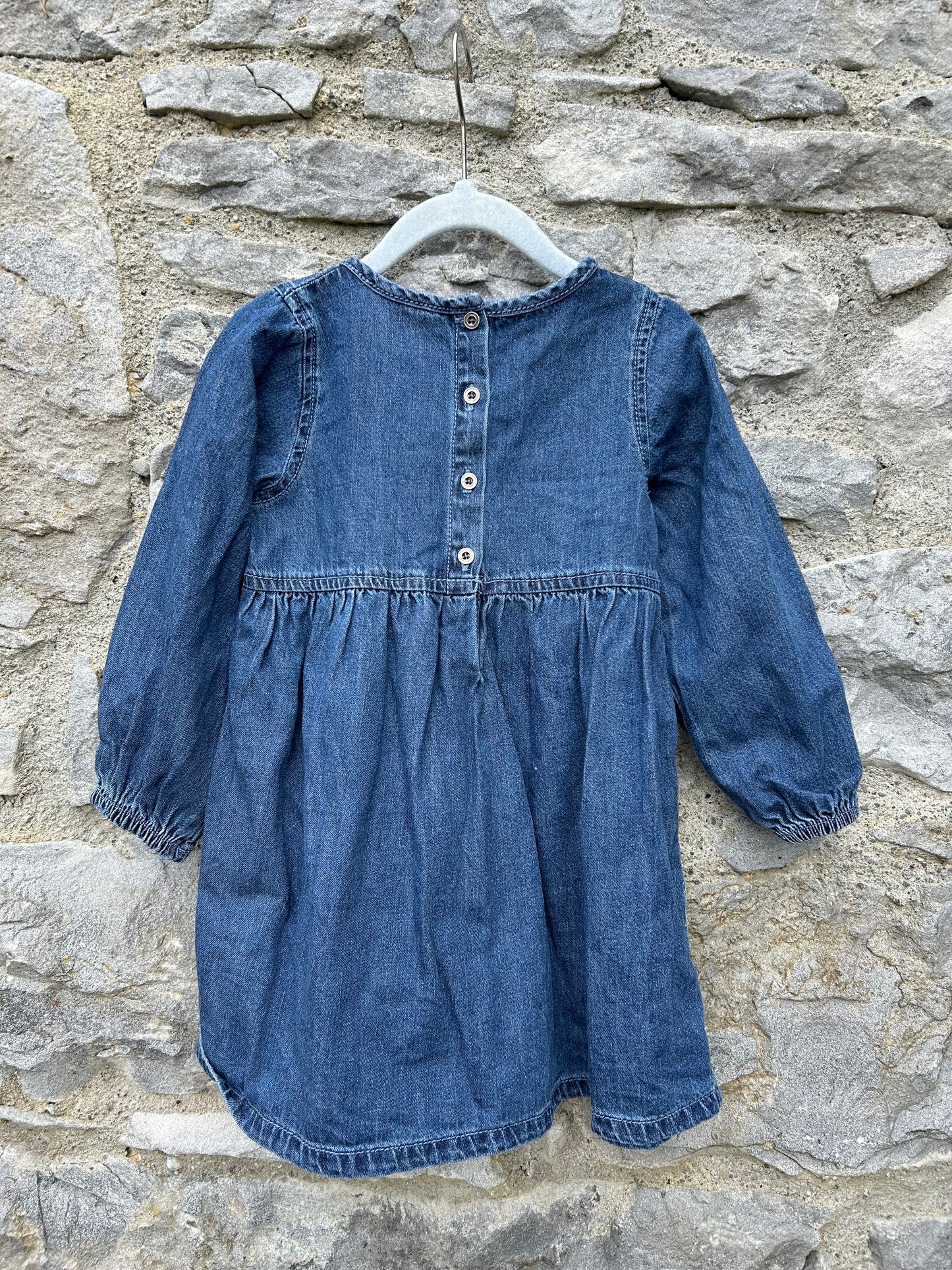 Denim dress   2-3y (92-98cm)