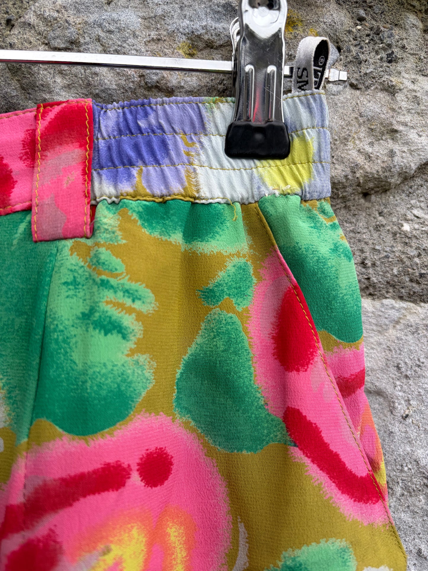 80s colourful skirt uk 14-16