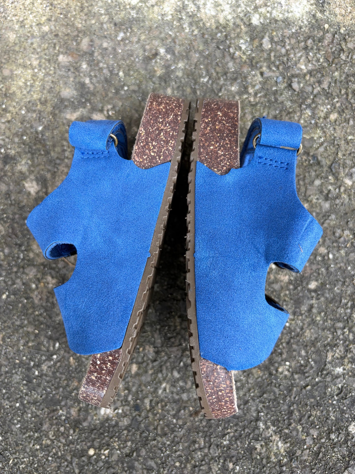 Blue sandals  uk 6F (eu 22)
