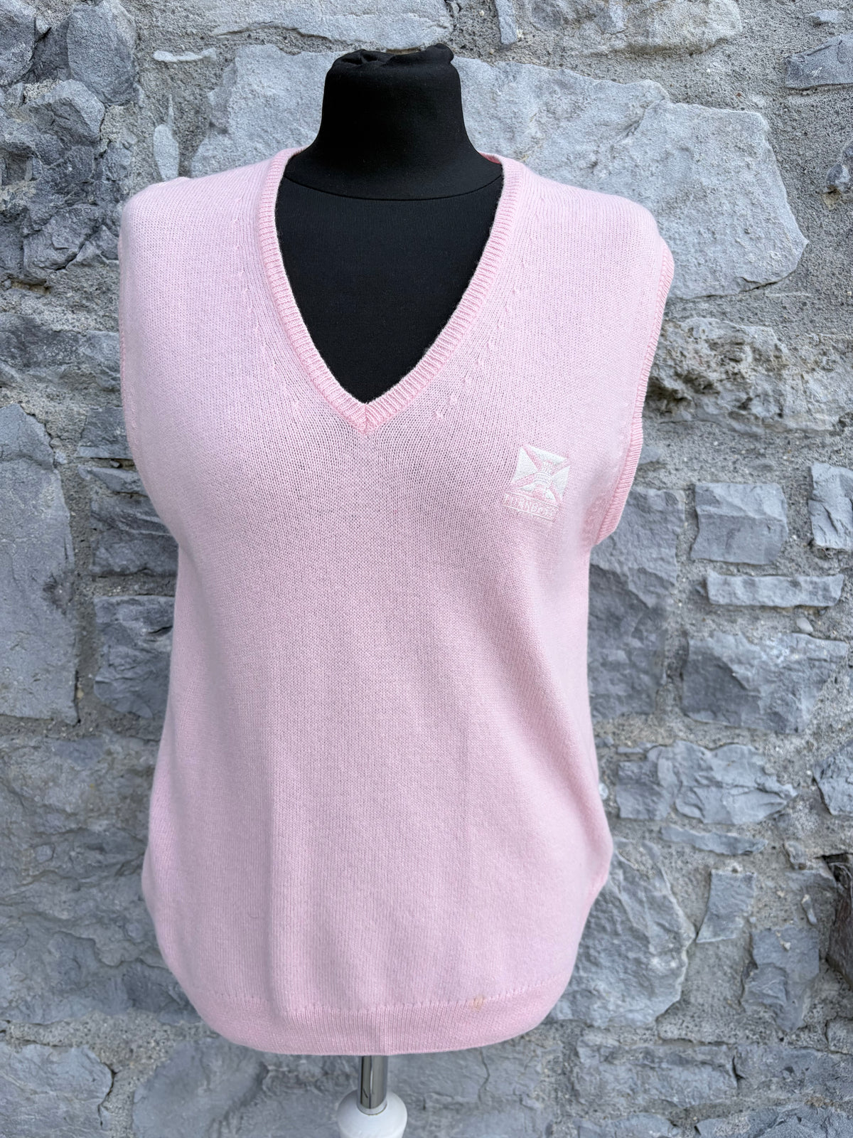 Pink Woolly sweater vest uk 8-10