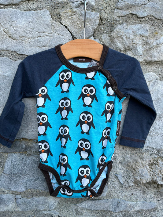 Penguin raglan vest  0-3m (56-62cm)