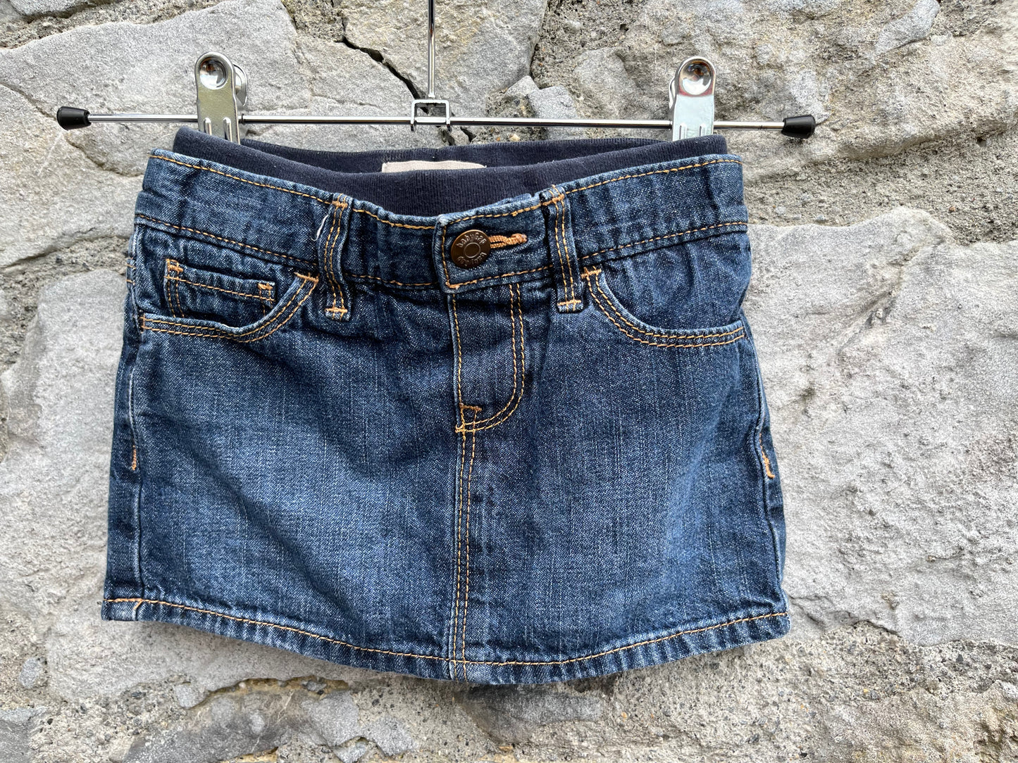 Denim mini skirt 12-18m (80-86cm)