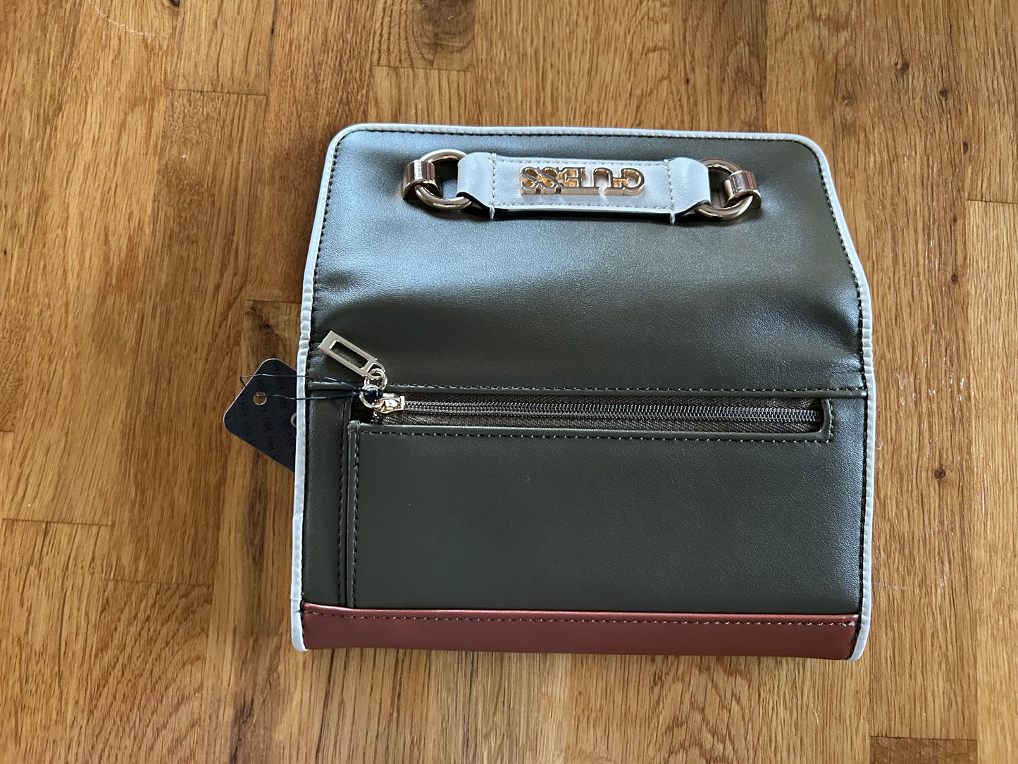 Grey&brown purse