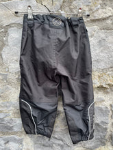 Load image into Gallery viewer, Black waterproof pants   2y (92cm)
