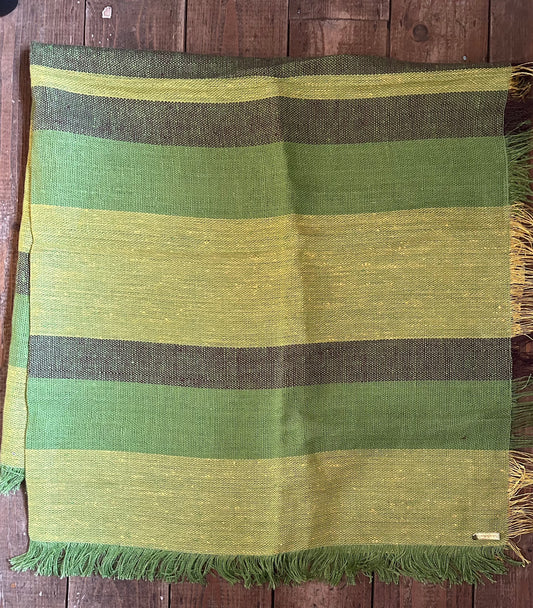 Large green scarf