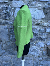 Load image into Gallery viewer, Green woolly jacket uk 8-10
