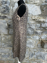 Load image into Gallery viewer, Sequin leopard print dress uk 8-10
