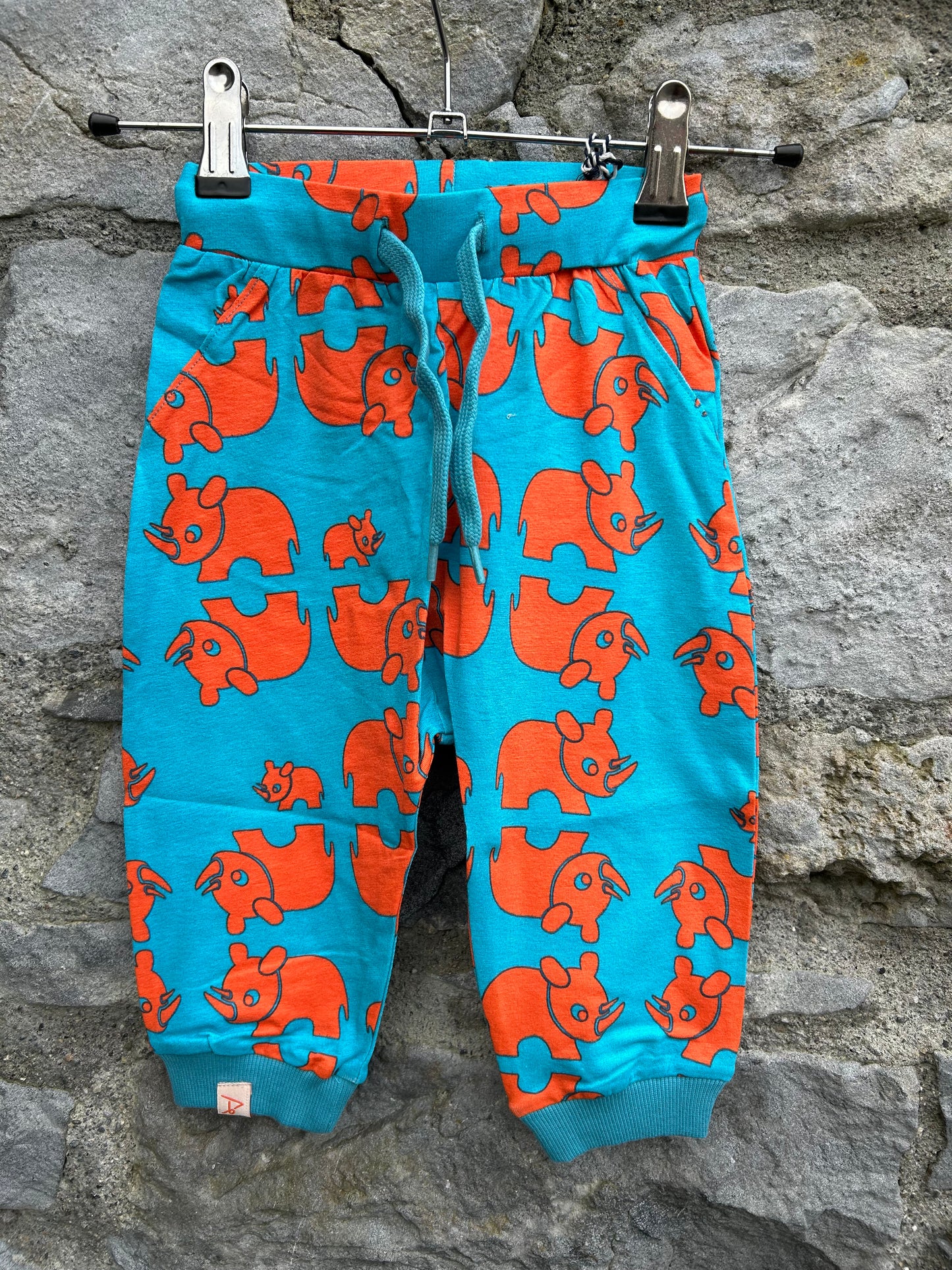 Rhino blue pants  12m (80cm)