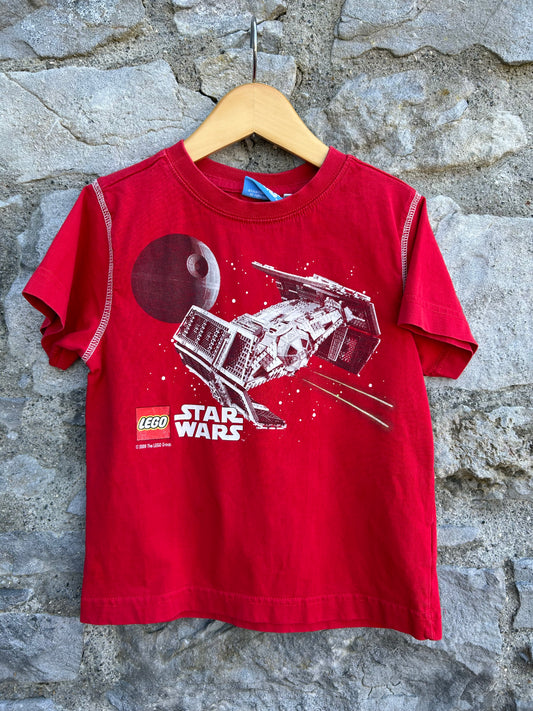 Red Star Wars T-shirt  3-4y (98-104cm)