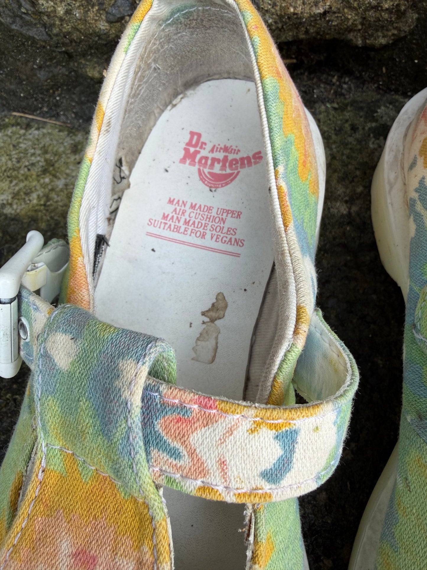 Tie-dye canvas shoes  uk 5 (eu 38)