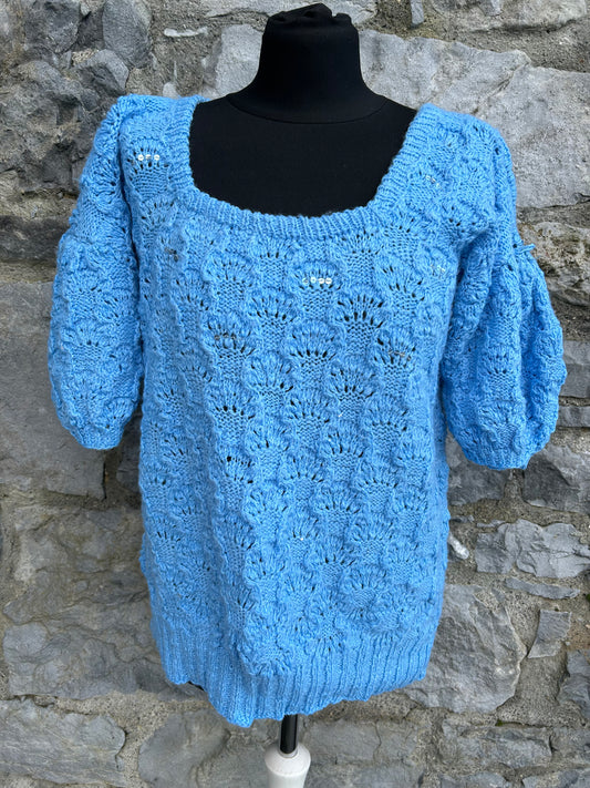 90s blue jumper uk 16