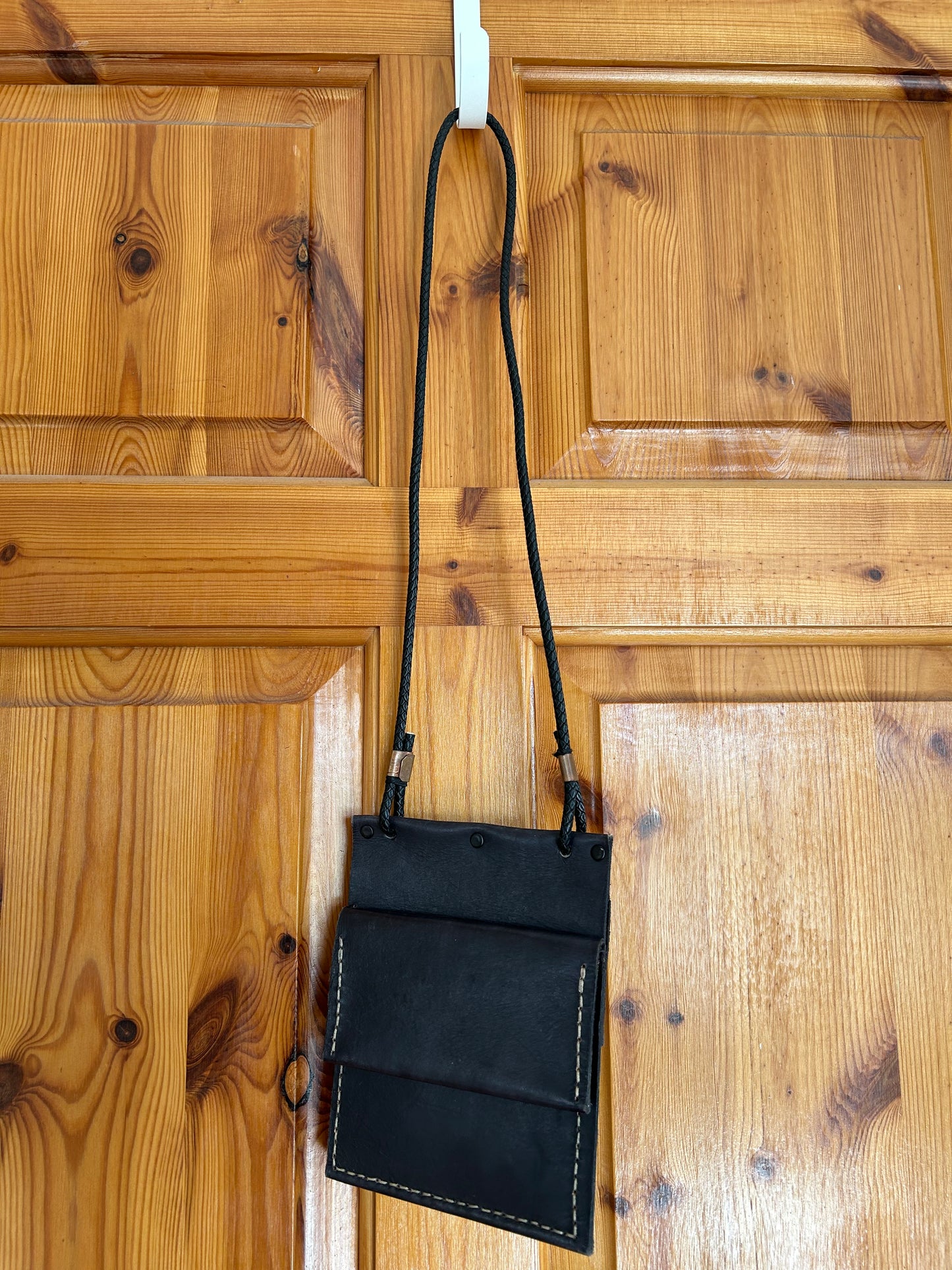 Small leather purse bag