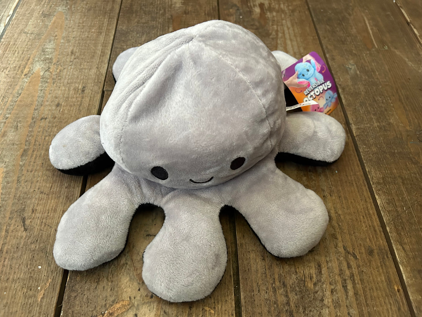 Reversible Octopus plush