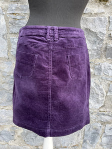 Pink velour skirt uk 8-10
