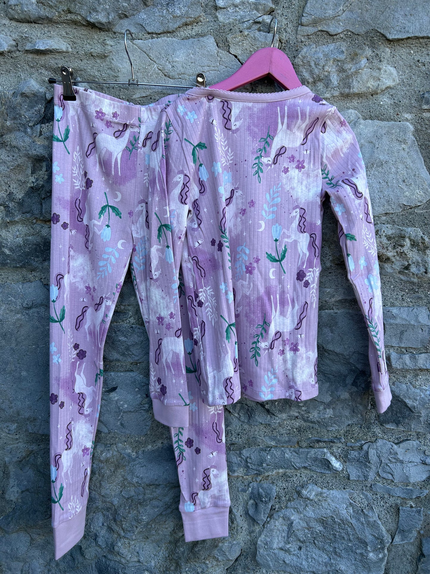 Unicorns purple pj  9-10y (134-140cm)
