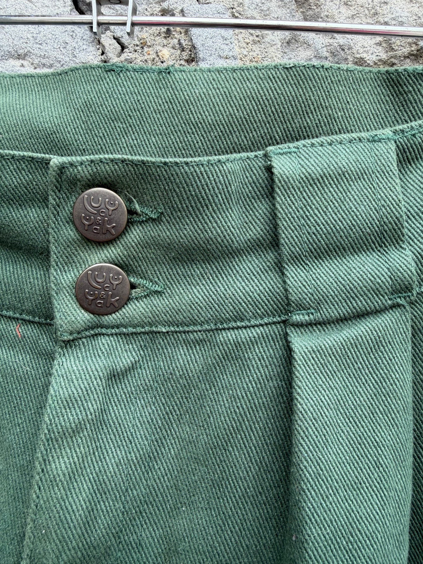 Addison - Cotton Jeans in Posy Green uk 8-10