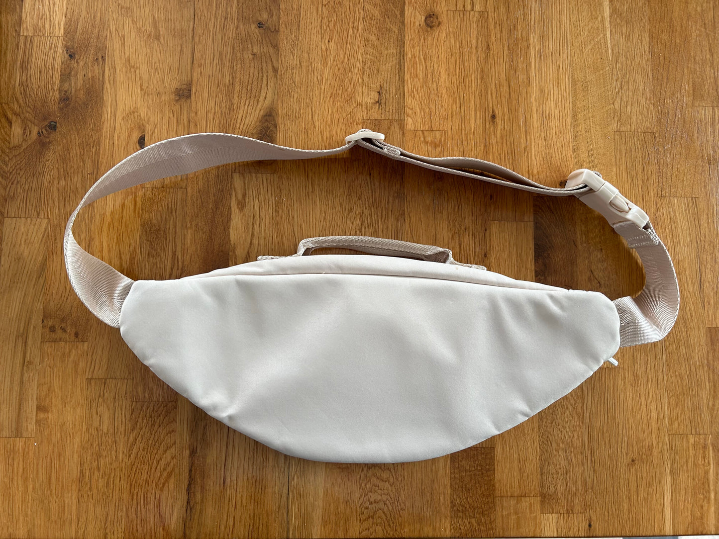 Beige bumbag