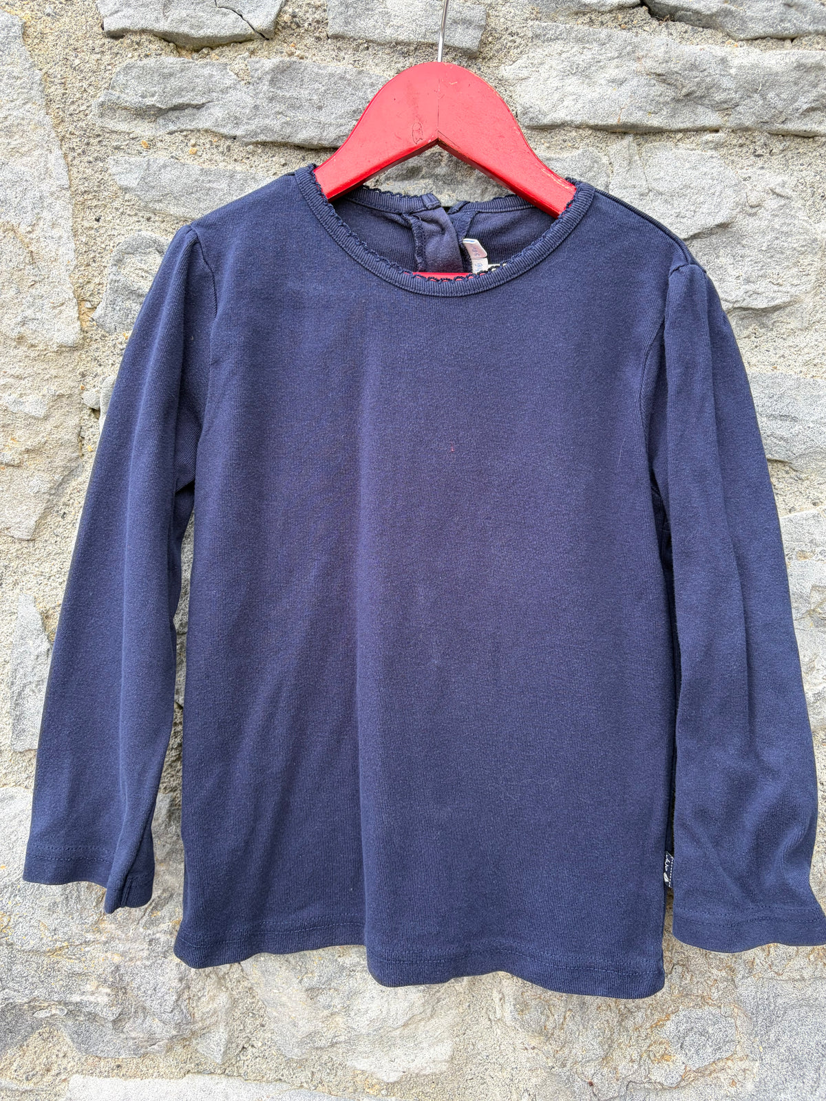 Navy top 5-6y (110-116cm)