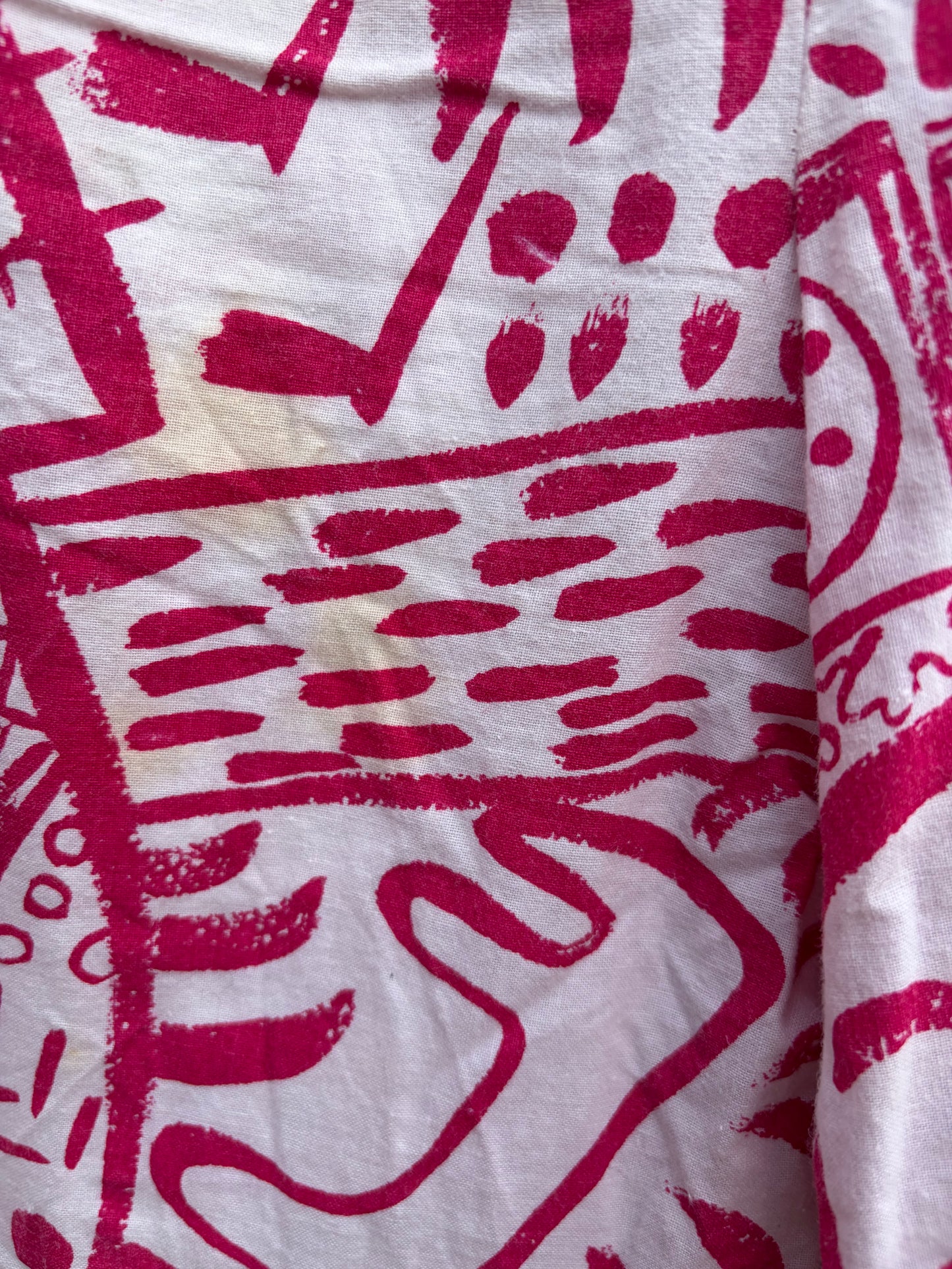 80s pink abstract shorts uk 10-12