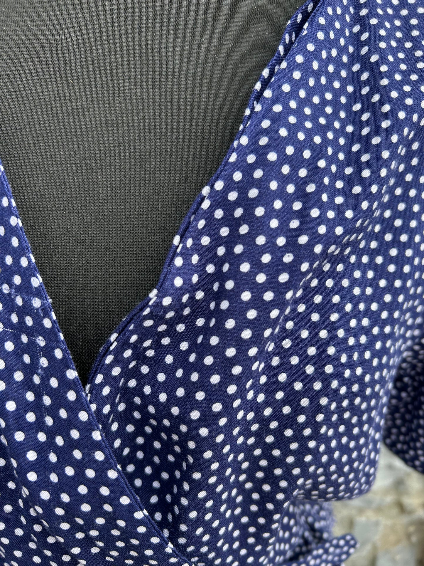 80s polka dots dress uk 8