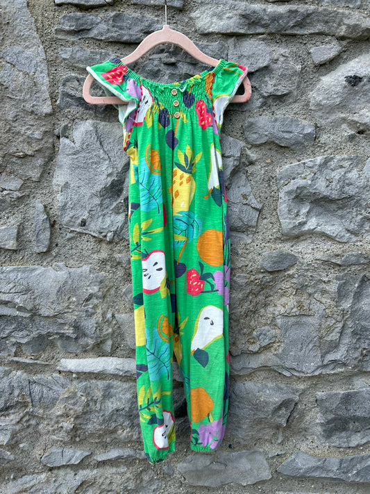 Fruit green dungarees 18-24m (86-92cm)