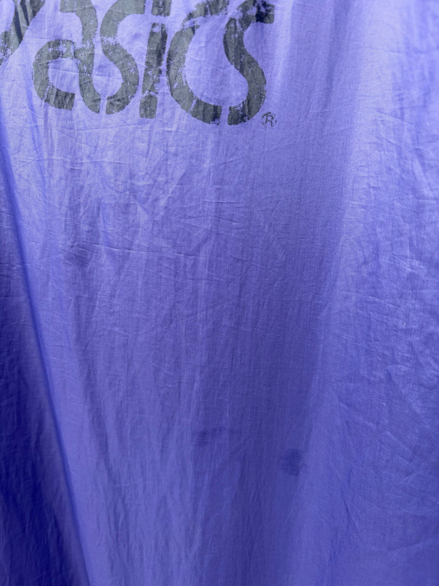 90s purple shell jacket Medium