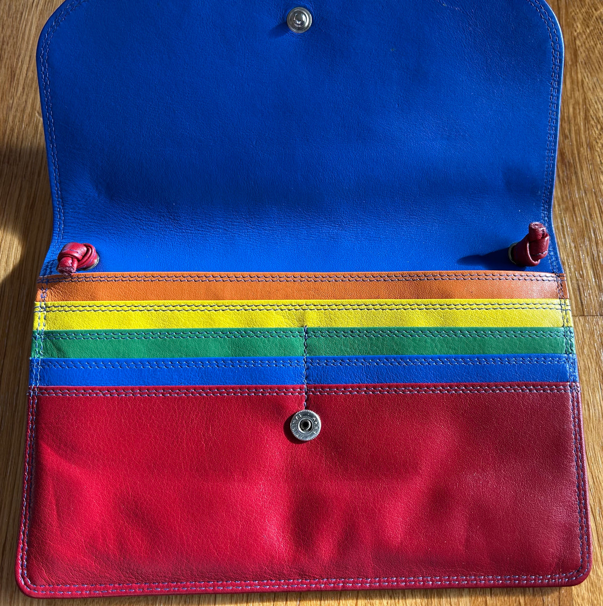 Colourful purse