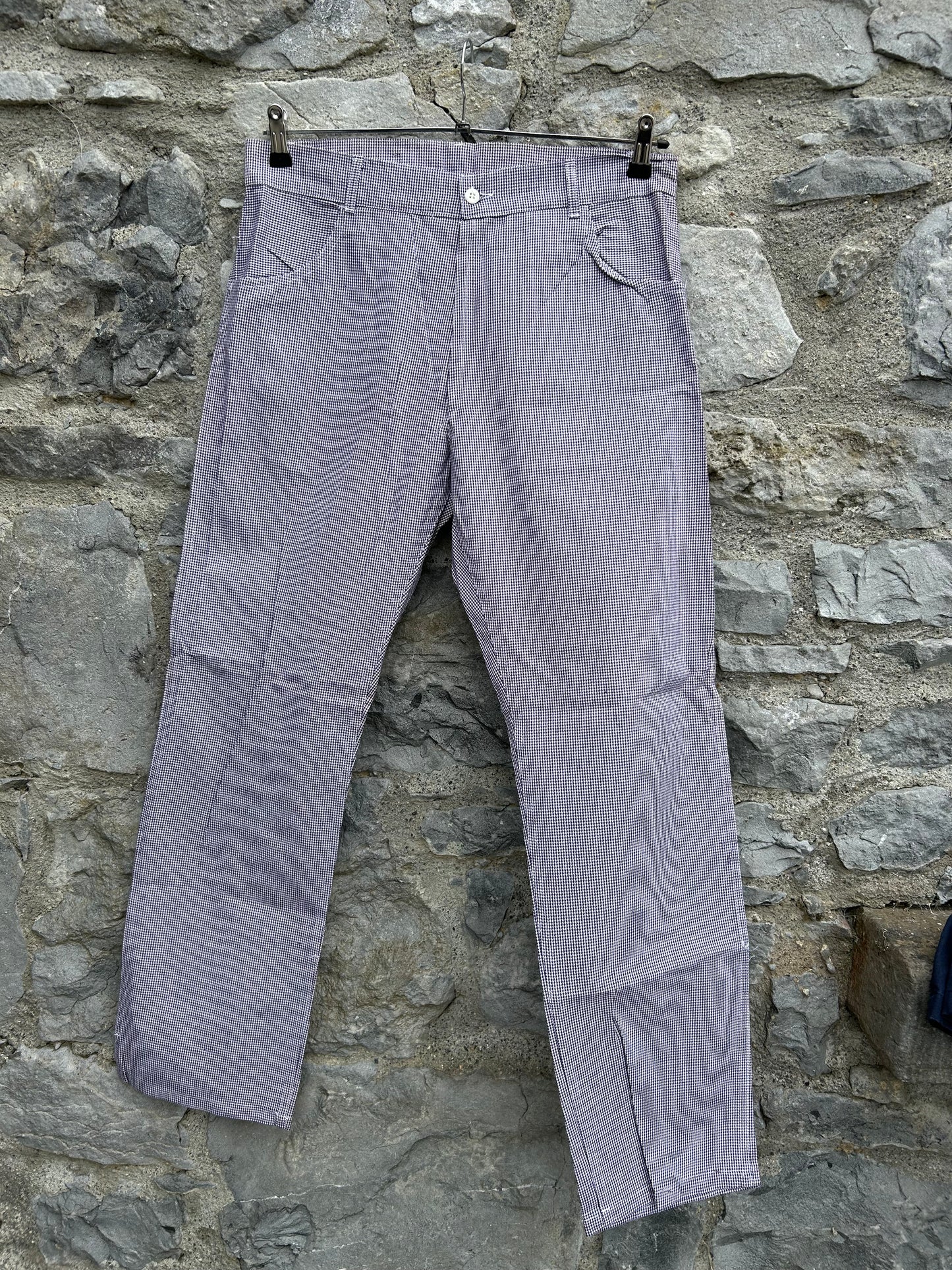 80s herringbone pants uk 14-16