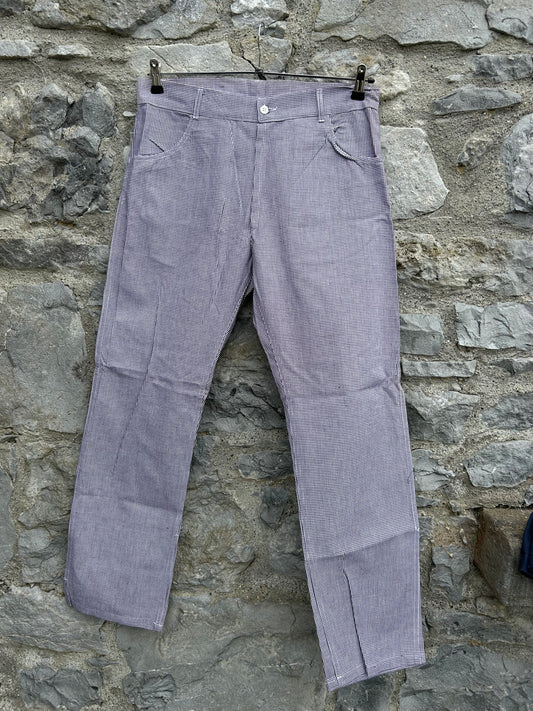 80s herringbone pants uk 14-16