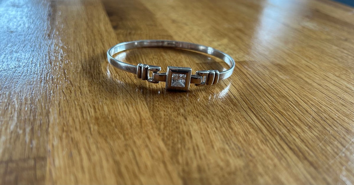 Squary bangle bracelet