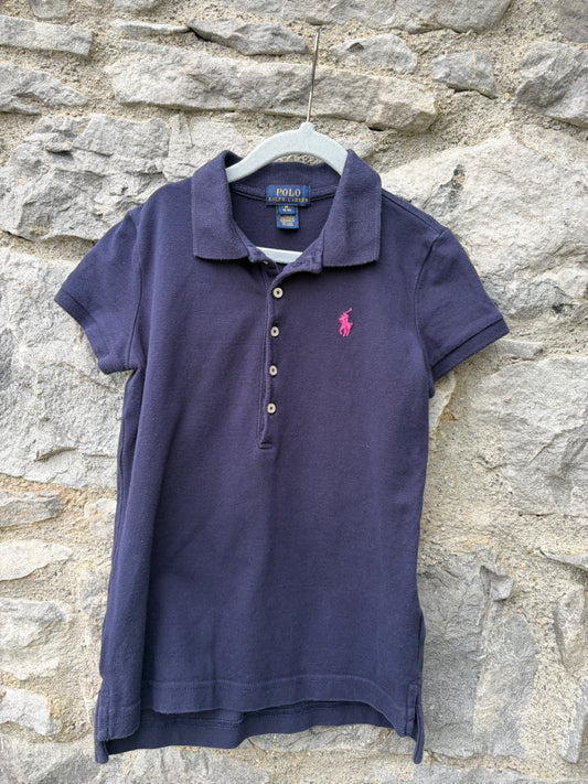 RL navy polo top  8-9y (128-134cm)