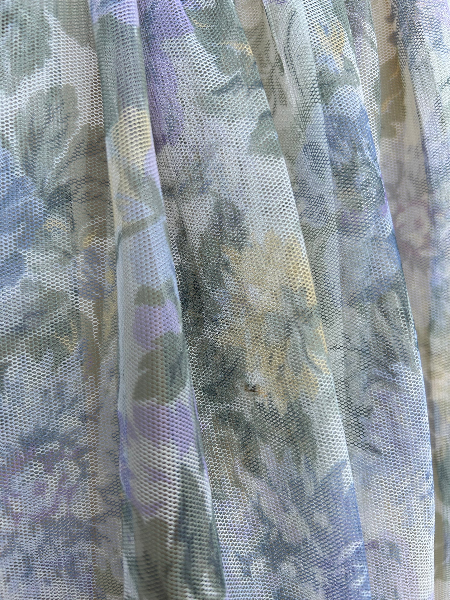 Floral grey net skirt  2-3y (92-98cm)