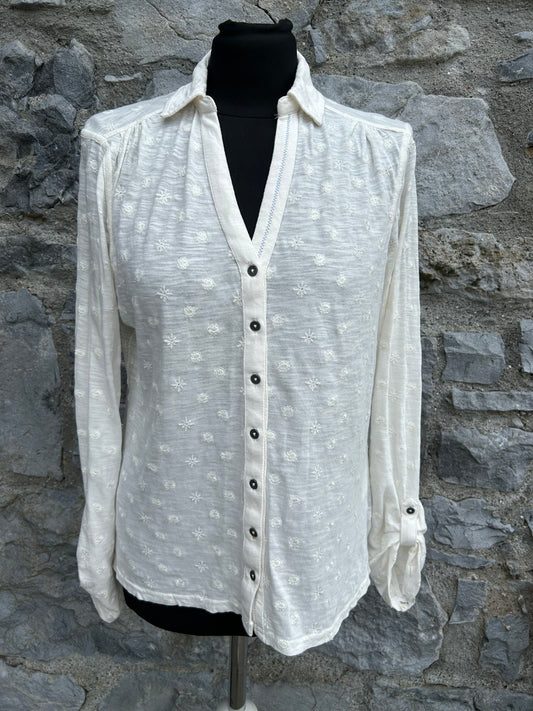 Cream shirt uk 12