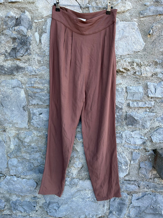 90s brown pants uk 10