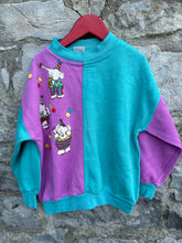 Load image into Gallery viewer, 80s elephant party sweatshirt  7y (122cm)
