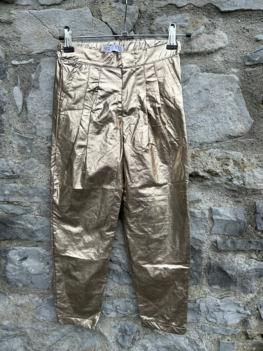 Gold pants  7-8y (122-128cm)