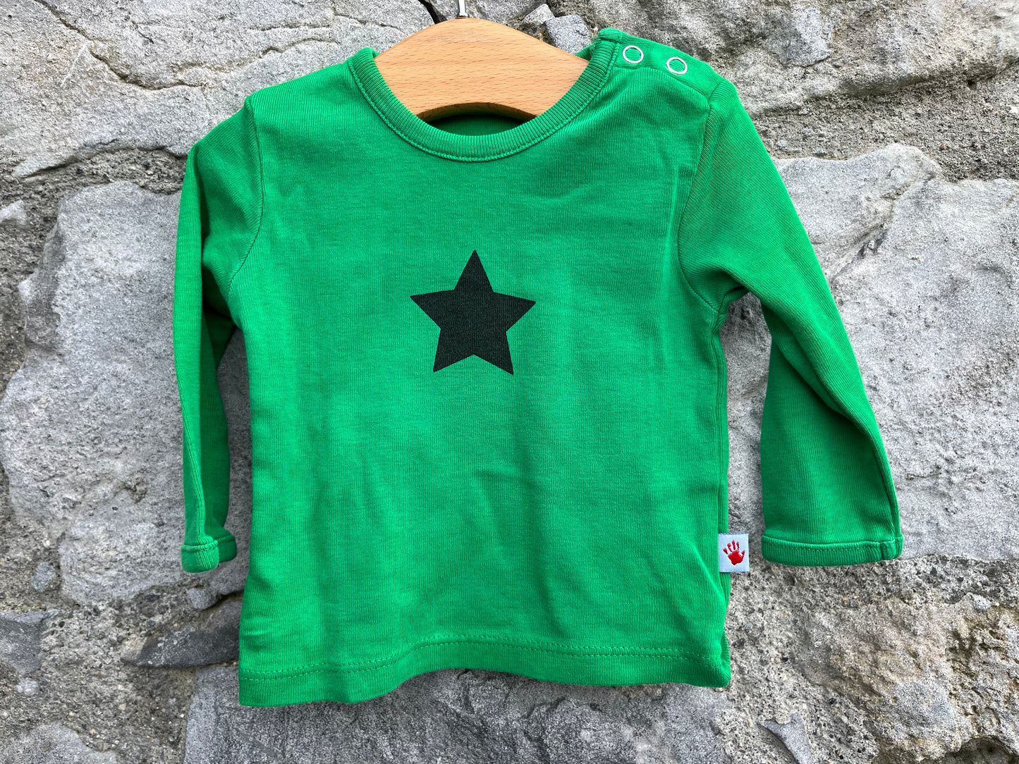 Green star top  0-3m (56-62cm)