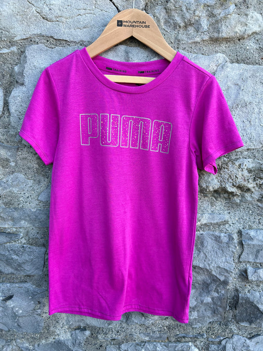 Pink logo T-shirt  9-10y (134-140cm)