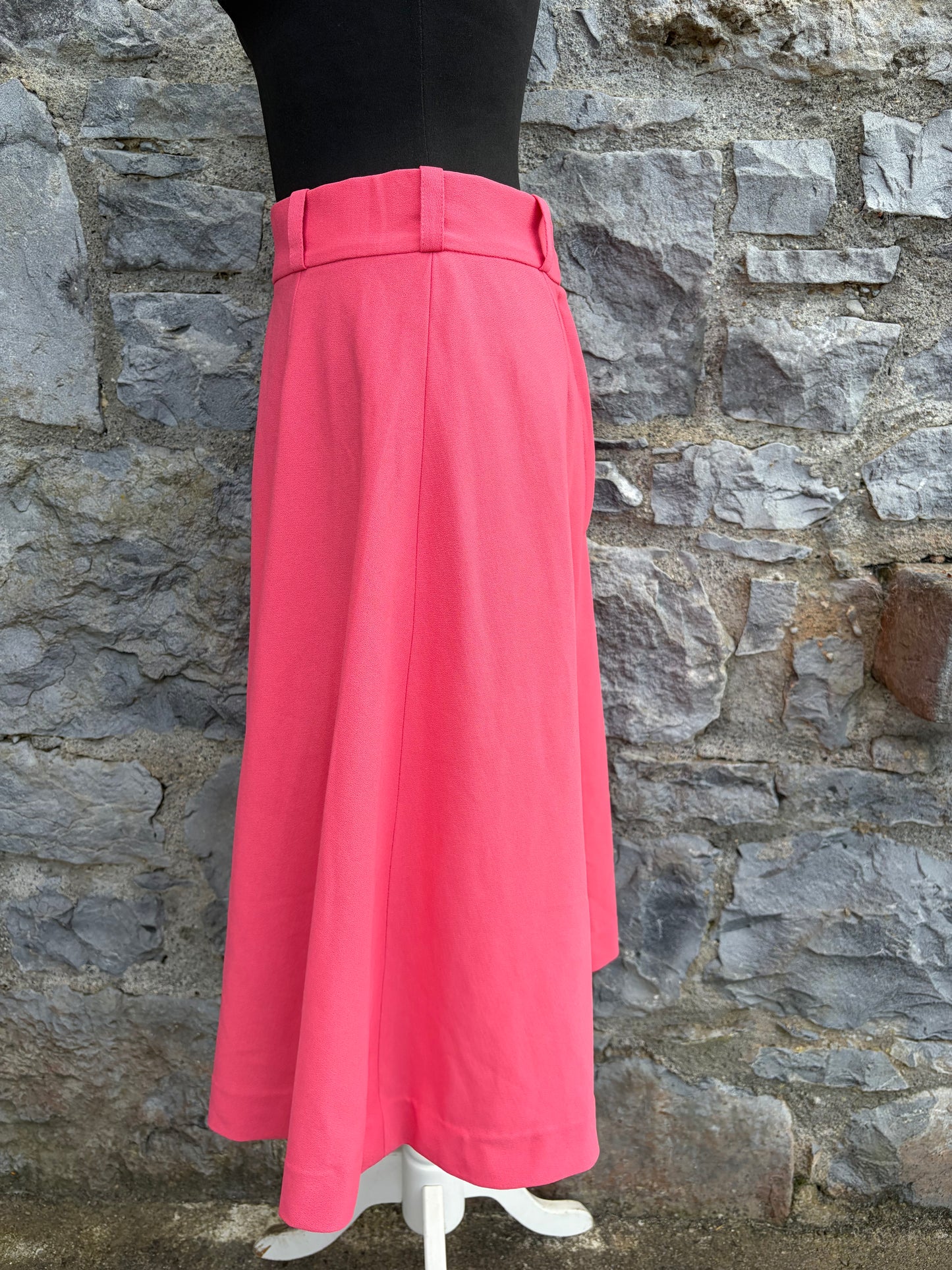 80s coral skirt uk 10