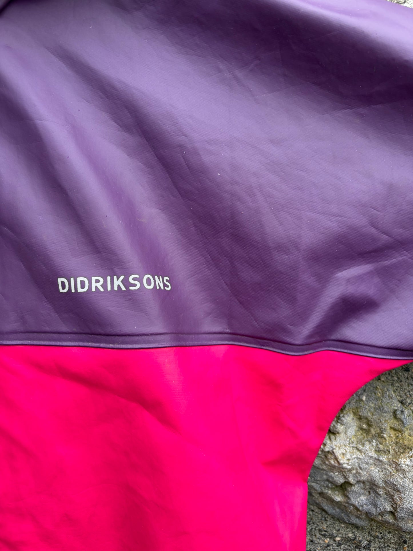 Pink&purple raincoat  6-7y (116-122cm)