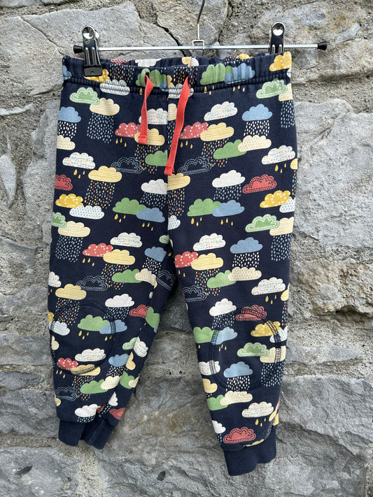 Rainy clouds navy pants  18-24m (86-92cm)